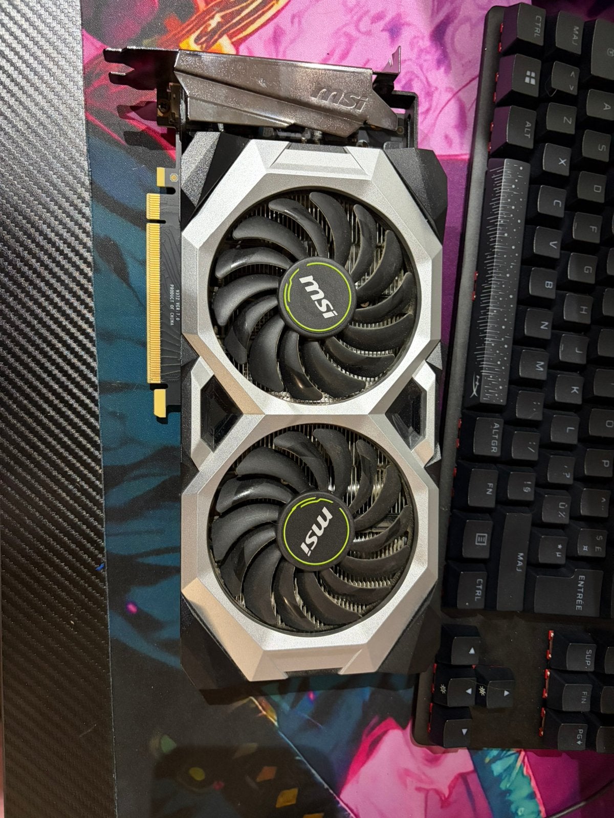 MSI RTX 2070 Super 8GB, perfect for 1080P/1440P, Computers en Software, Videokaarten, Zo goed als nieuw, PCI-Express 3.0, GDDR6