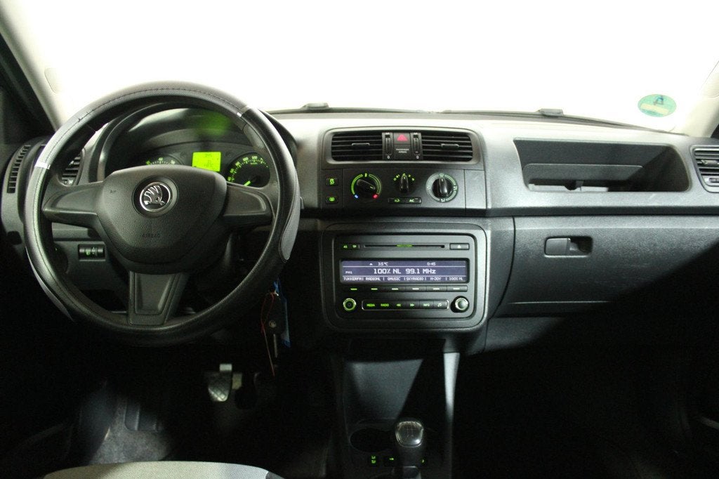 Skoda FABIA 1.2 Go Benzine|Nwe APK|afleveringsbeurt|Airco|St, Voorwielaandrijving, Euro 5, Stof, Gebruikt