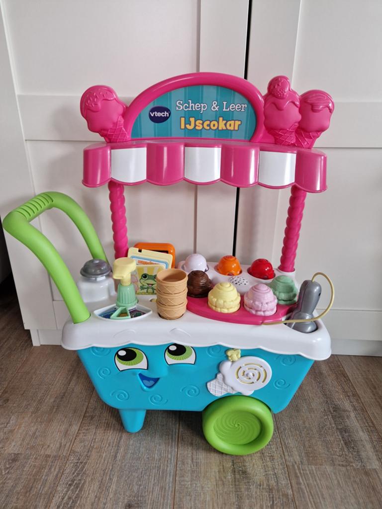 Vtech ijscokar, Kinderen en Baby's, Ophalen, Zo goed als nieuw, Jongen of Meisje