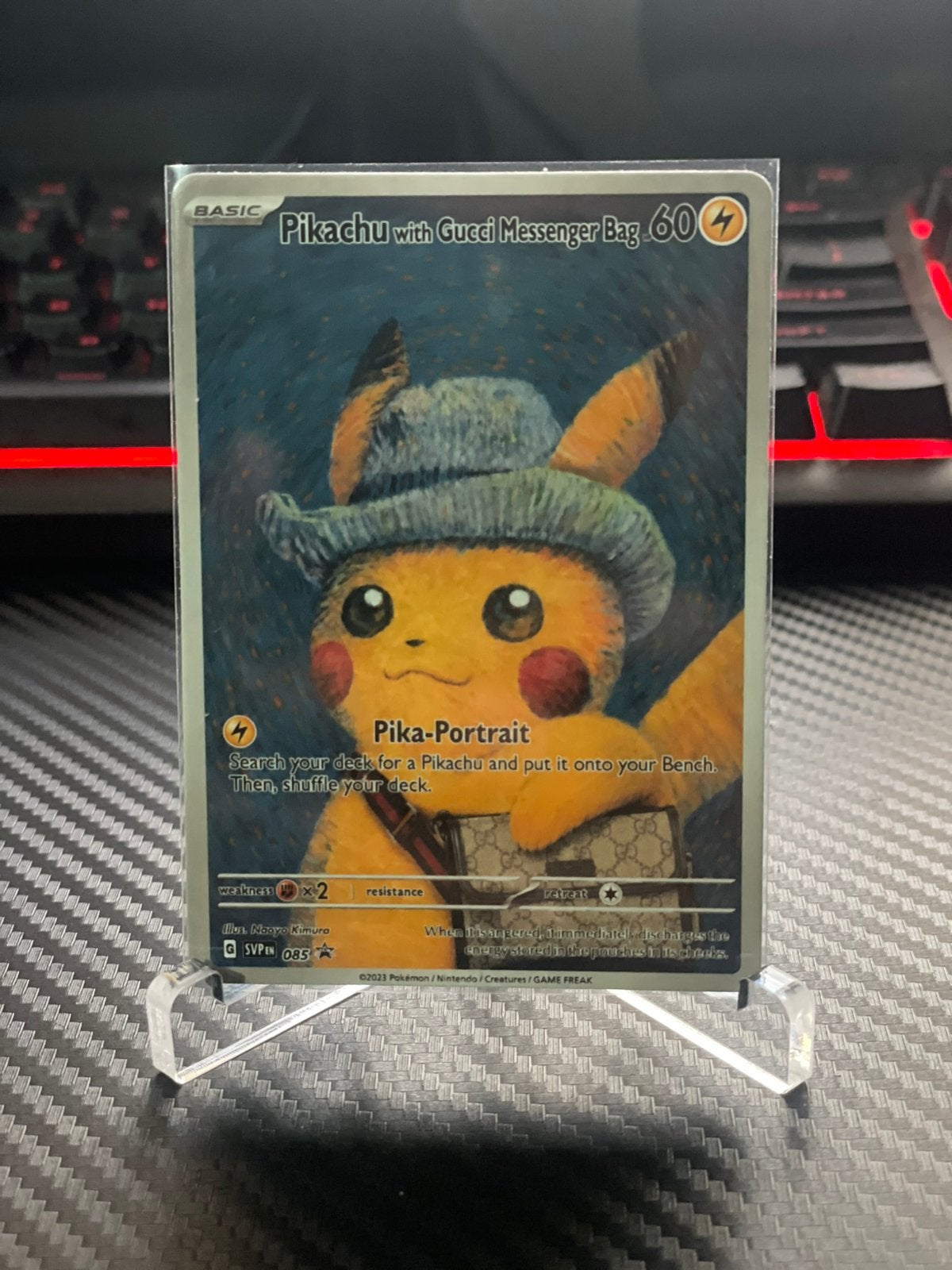 Pikachu (Fanart), Hobby en Vrije tijd, Ophalen of Verzenden, Nieuw, Losse kaart