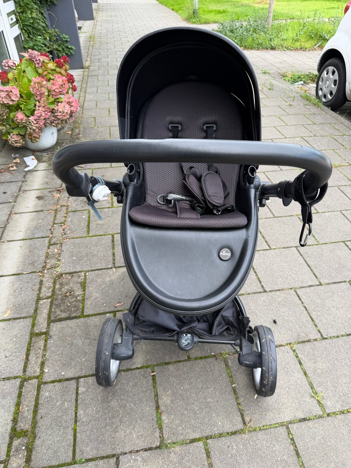 Mima Xari kinderwagen - Zwart, Ophalen of Verzenden, Gebruikt, Kinderwagen, Overige merken