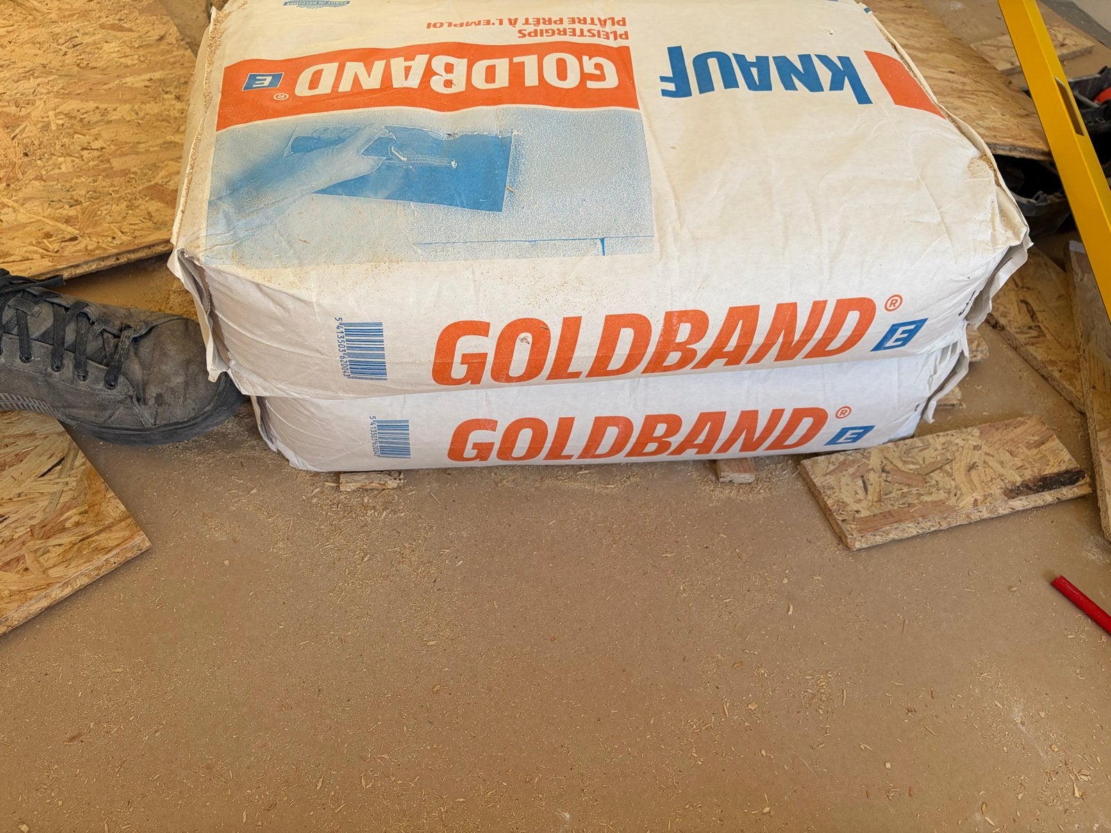 Knauf Goldband pleistergips 25kg - Nieuw, Ophalen, Nieuw