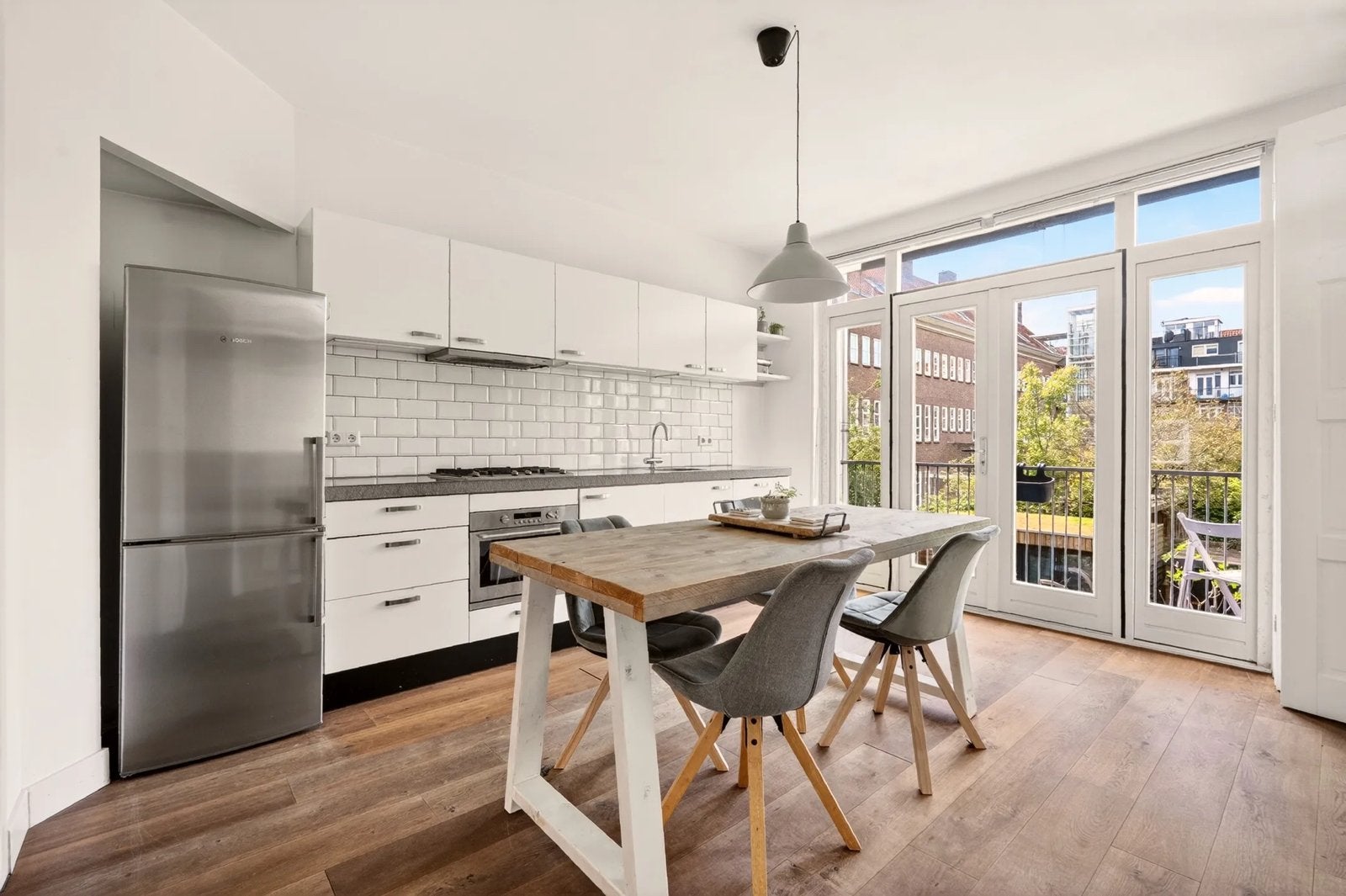 Complete keuken met ATAG en Bosch apparatuur zelf demonteren, Huis en Inrichting, Keuken | Complete keukens, Ophalen, Gebruikt