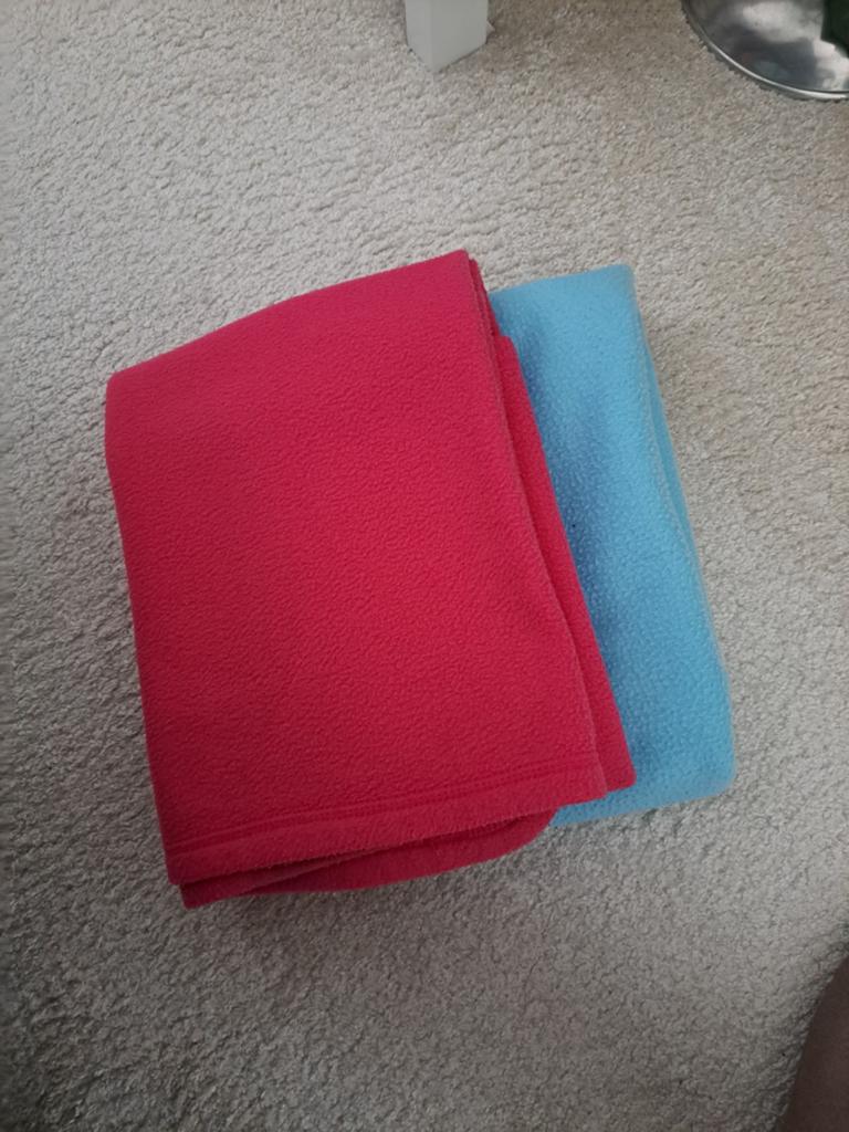 Fleece babydekentjes, 90x90 cm, Ophalen, Wieg