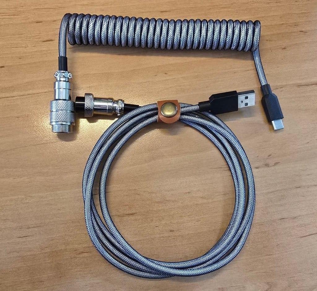 Coiled Keyboard Cable, Computers en Software, Overige Computers en Software, Ophalen, Nieuw