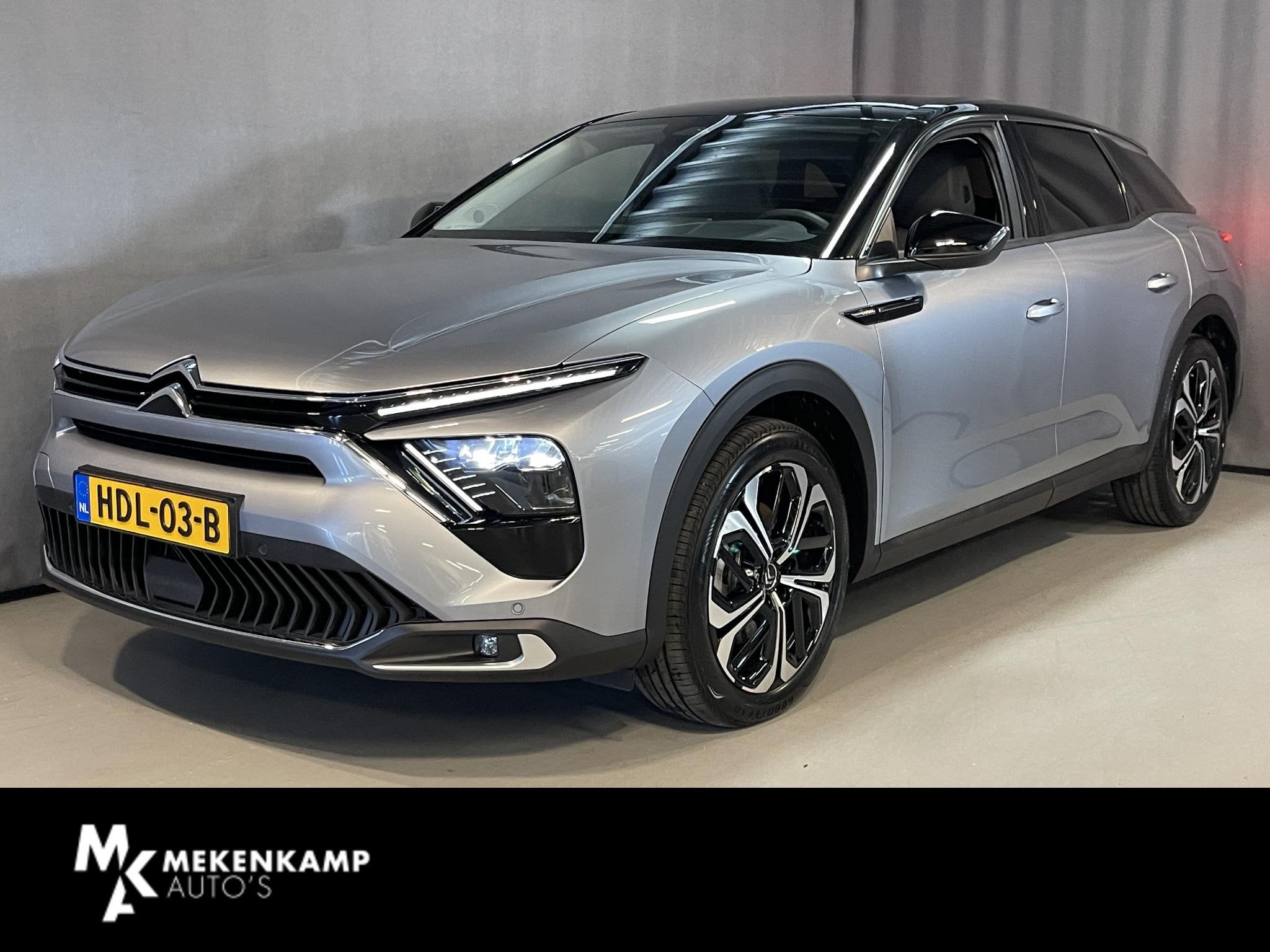 Citroen C5 X 1.6 Plug-in Hybrid Shine 19''/Leder/Dodehoek/He, Auto's, 1350 kg, Gebruikt, Euro 6, 4 cilinders