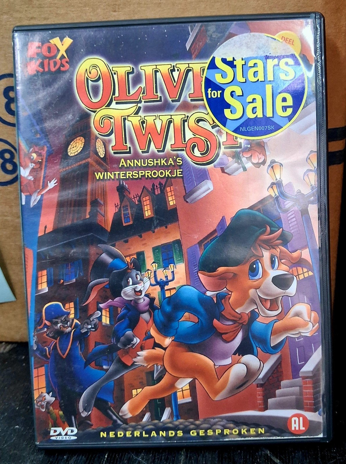 Oliver Twist - Annushka's Wintersprookje DVD, Cd's en Dvd's, Alle leeftijden, Zo goed als nieuw, Familie, Film