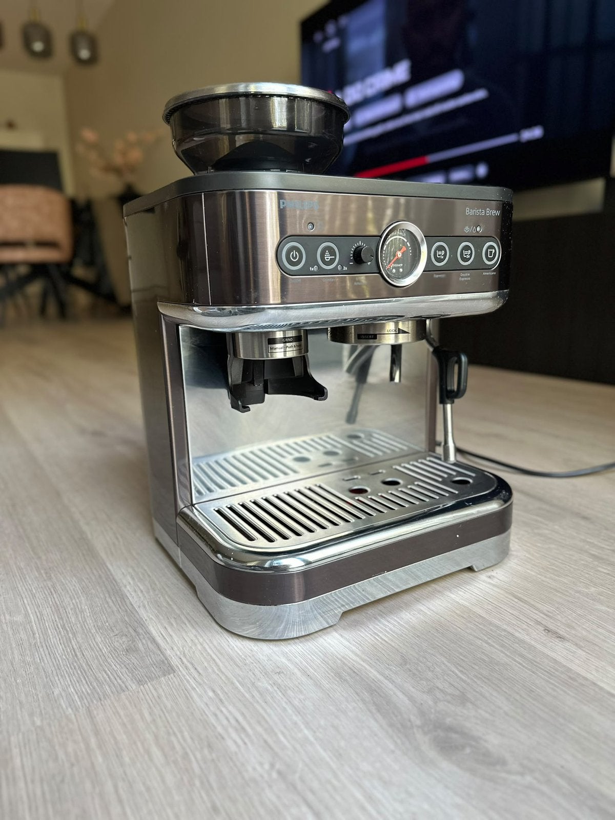 Philips barista brew, Witgoed en Apparatuur, Ophalen, Zo goed als nieuw, Espresso apparaat