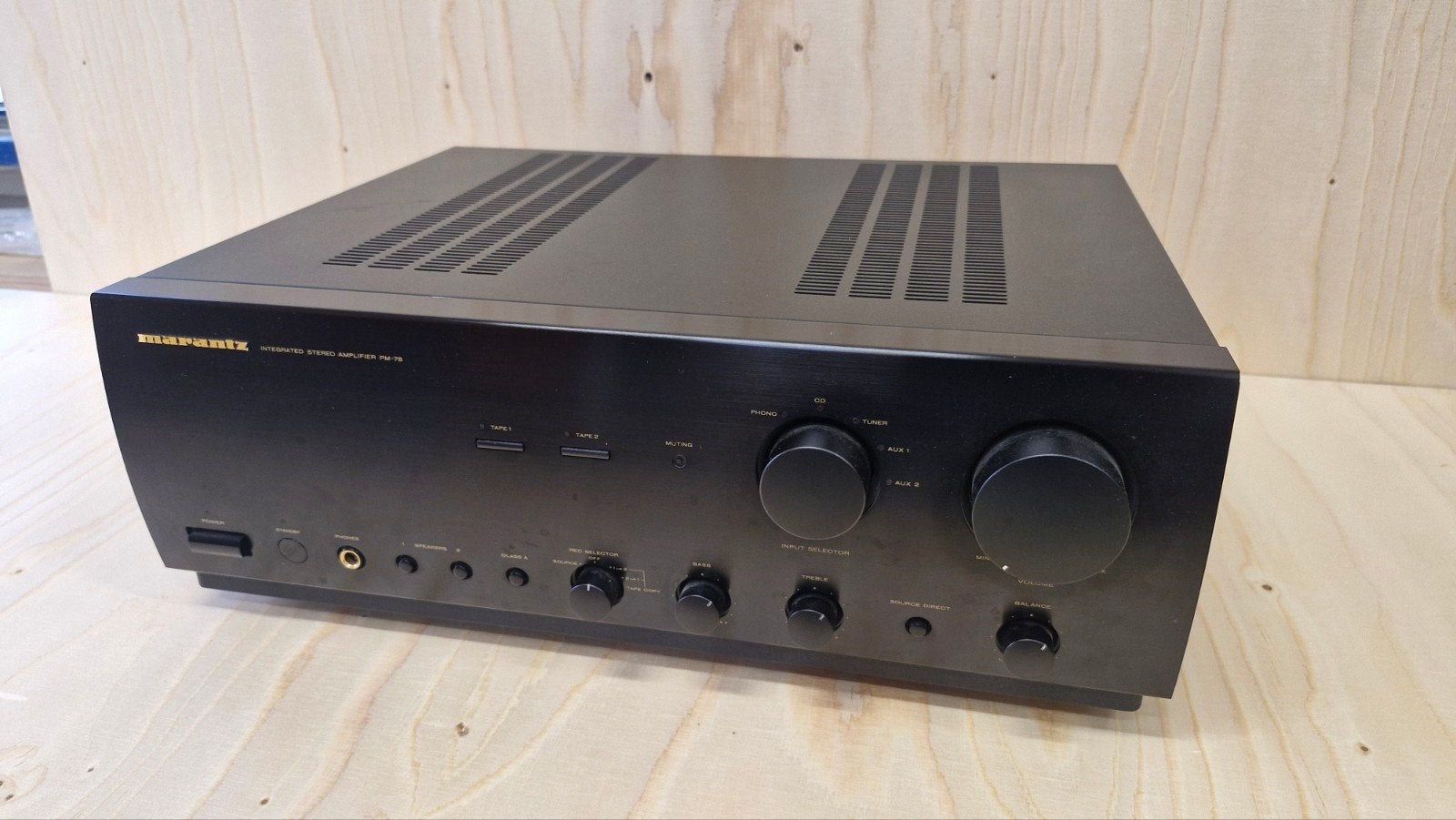 Marantz PM-78 Geïntegreerde Stereo Versterker, Audio, Tv en Foto, Marantz, Ophalen of Verzenden, Zo goed als nieuw, 120 watt of meer