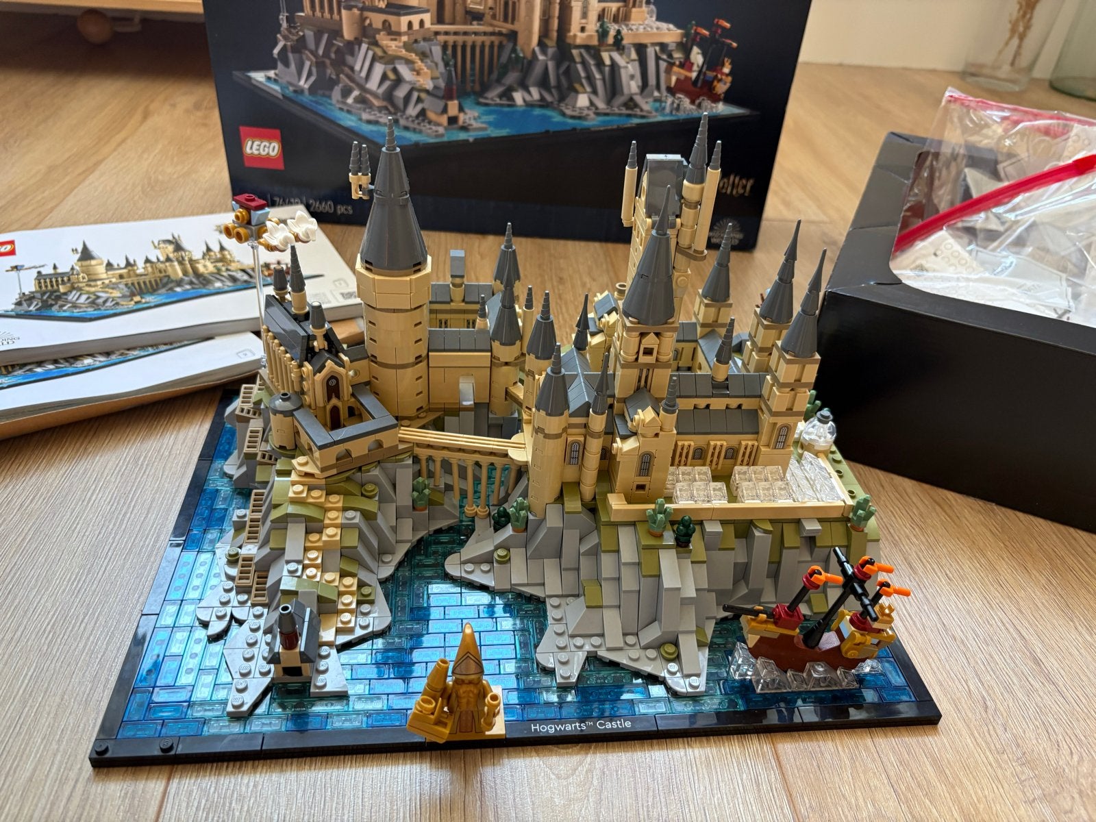 LEGO Harry Potter Zweinstein Kasteel en Landgoed 76419, Ophalen, Zo goed als nieuw, Overige merken