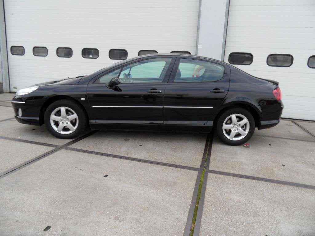 Peugeot 407 2.0 HDiF ST Pack Business, Gebruikt, Zwart, 4 cilinders, Zwart