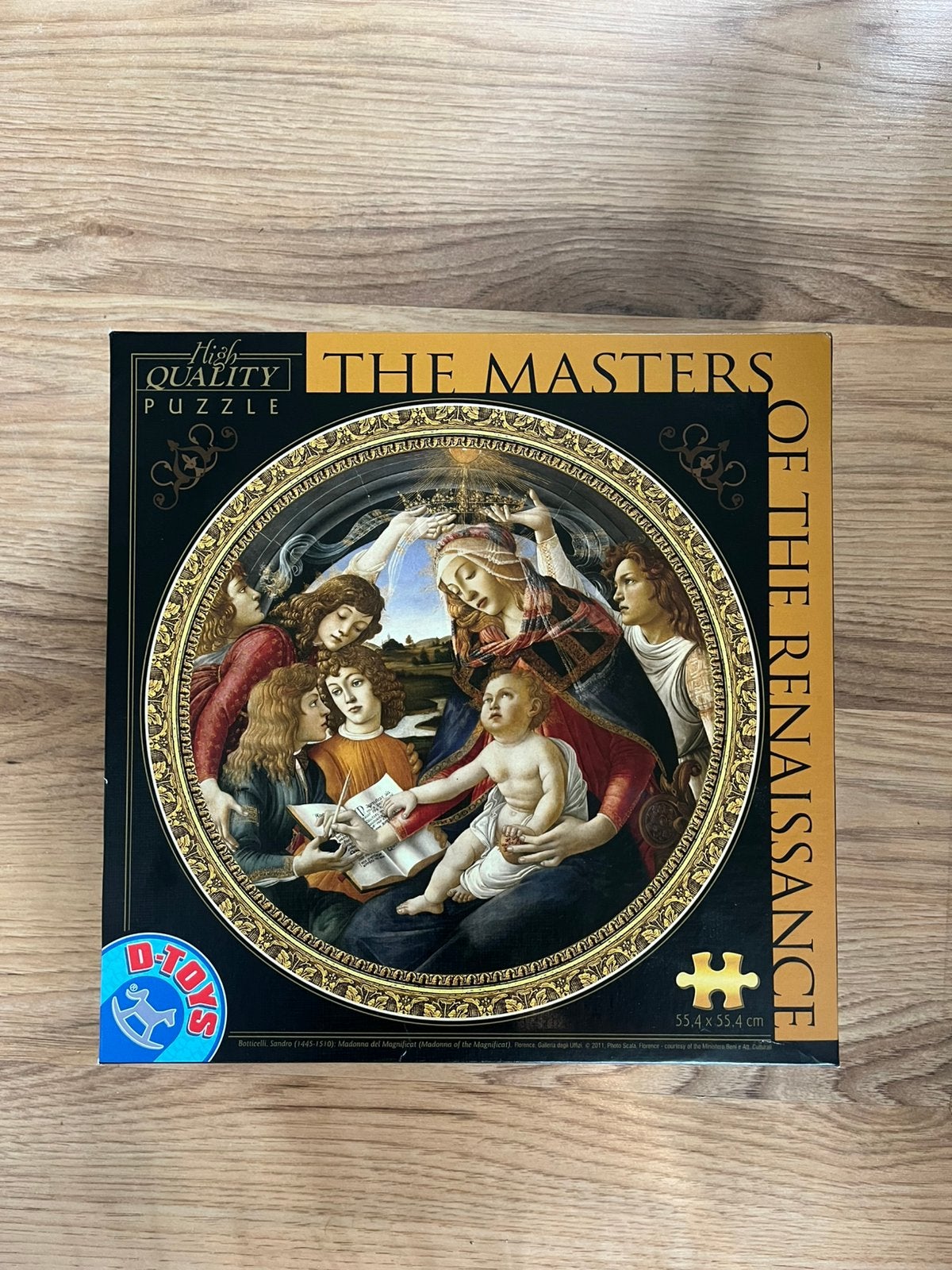 Puzzel schilderij Sandro Botticelli, Ophalen of Verzenden, 500 t/m 1500 stukjes, Zo goed als nieuw