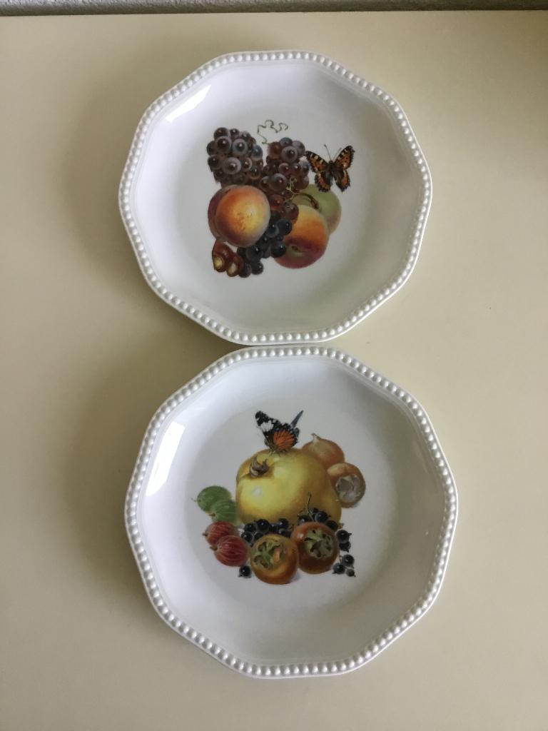 Rosenthal Bavaria E 2 borden 19,5 cm 1919-1935 Tekst lezen!, Antiek en Kunst, Antiek | Servies los, Ophalen of Verzenden