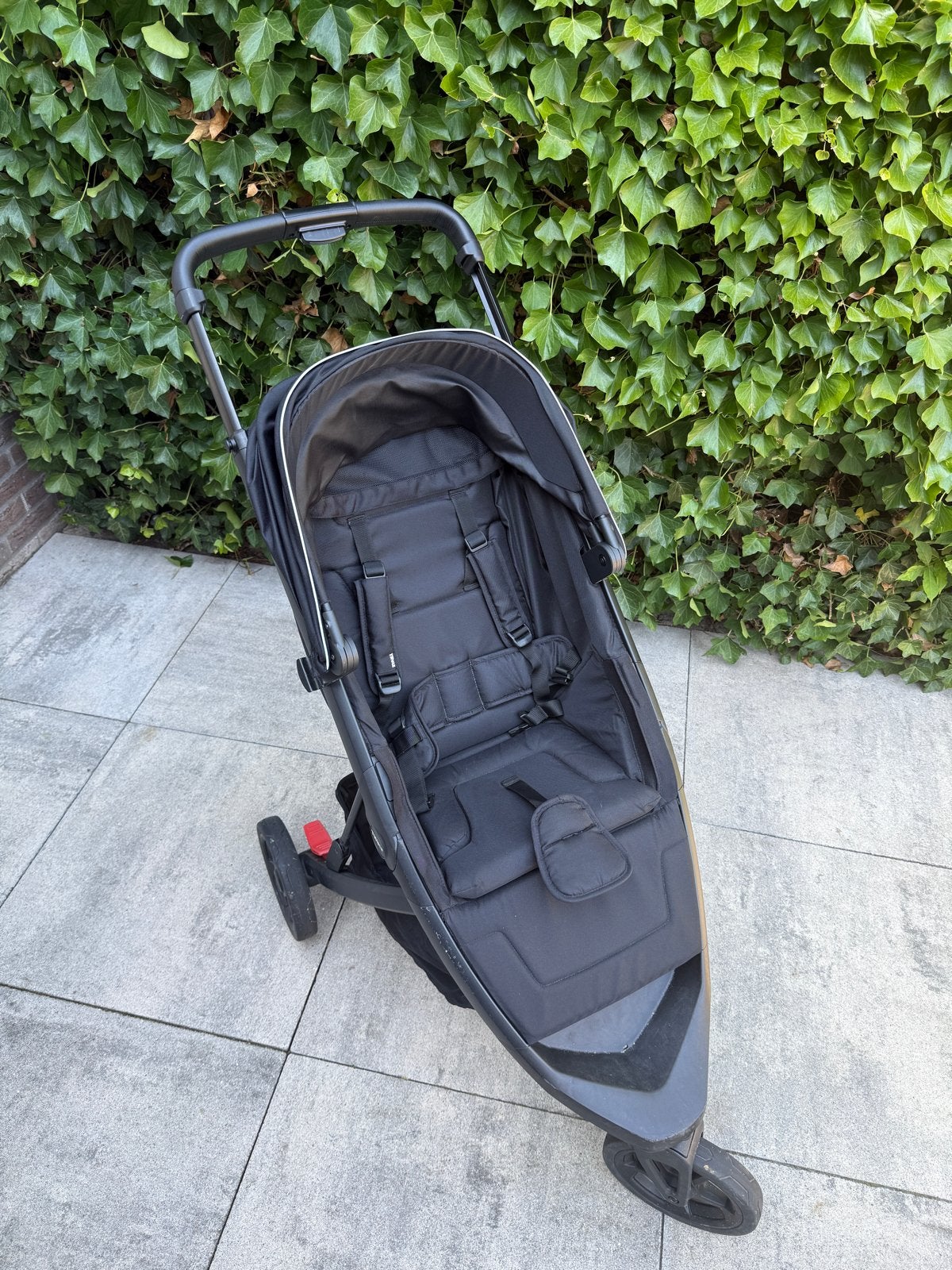 Thule Spring buggy | Midnight Black | als nieuw, Ophalen, Zo goed als nieuw, Overige merken, Verstelbare rugleuning