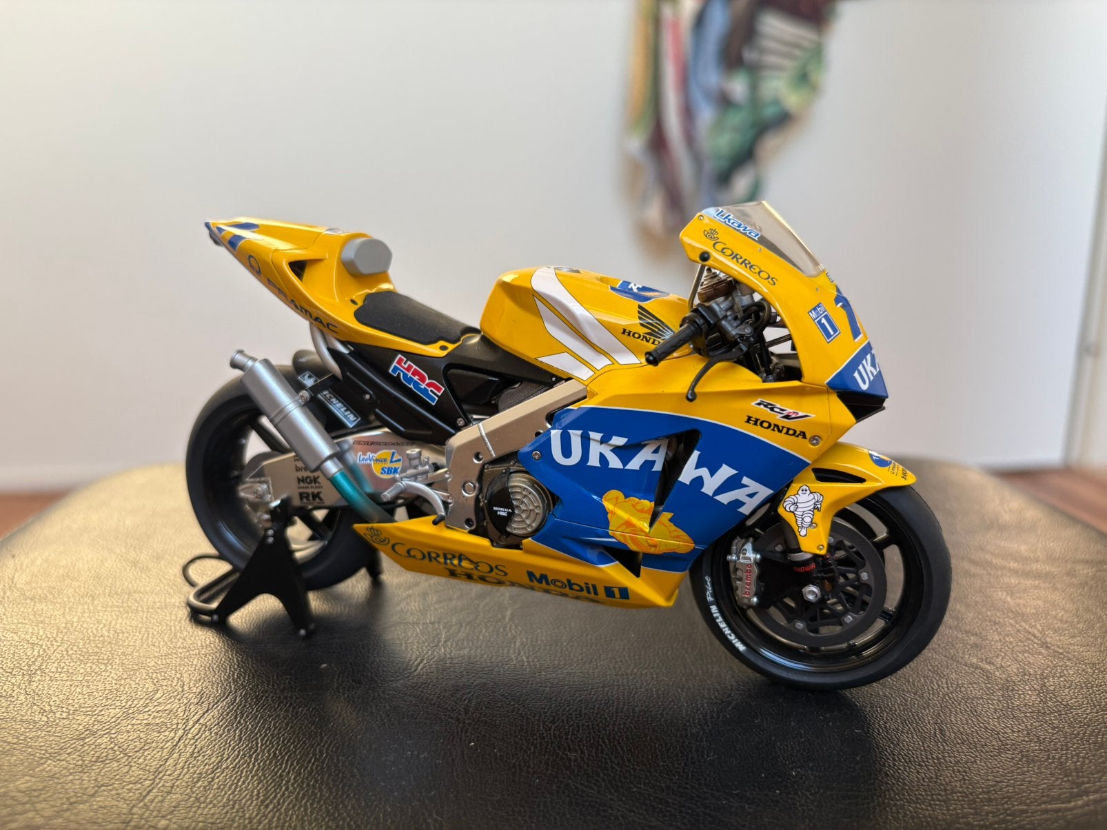 Honda ukawa motor 1/12 tamiya masterwork collection, Hobby en Vrije tijd, Modelauto's | 1:5 tot 1:12, Ophalen of Verzenden, Zo goed als nieuw