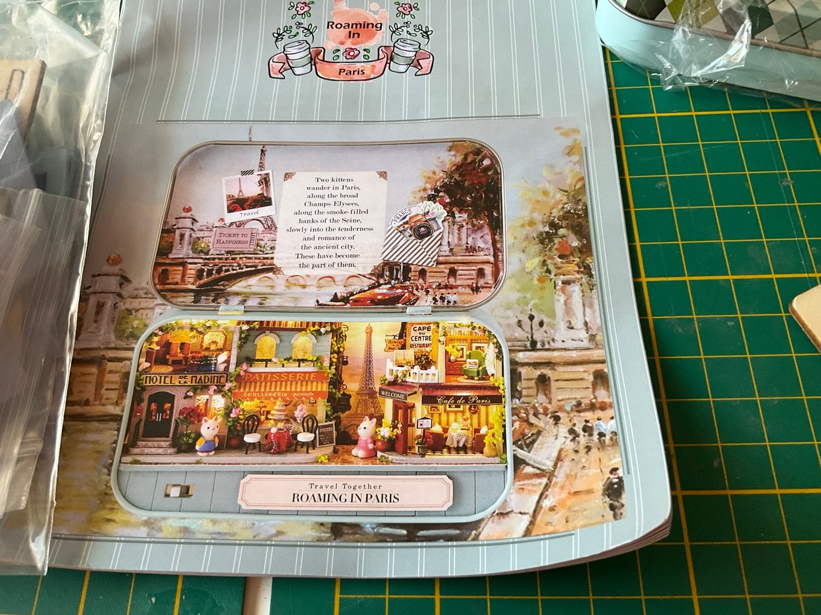 Miniatuur huisje in box roaming in Paris, Ophalen of Verzenden, Nieuw