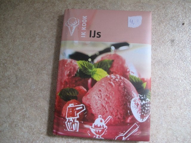 Ik Kook IJs - Receptenboek voor heerlijk zelfgemaakt ijs, Ophalen of Verzenden, Nieuw, Onbekend, Taart, Gebak en Desserts