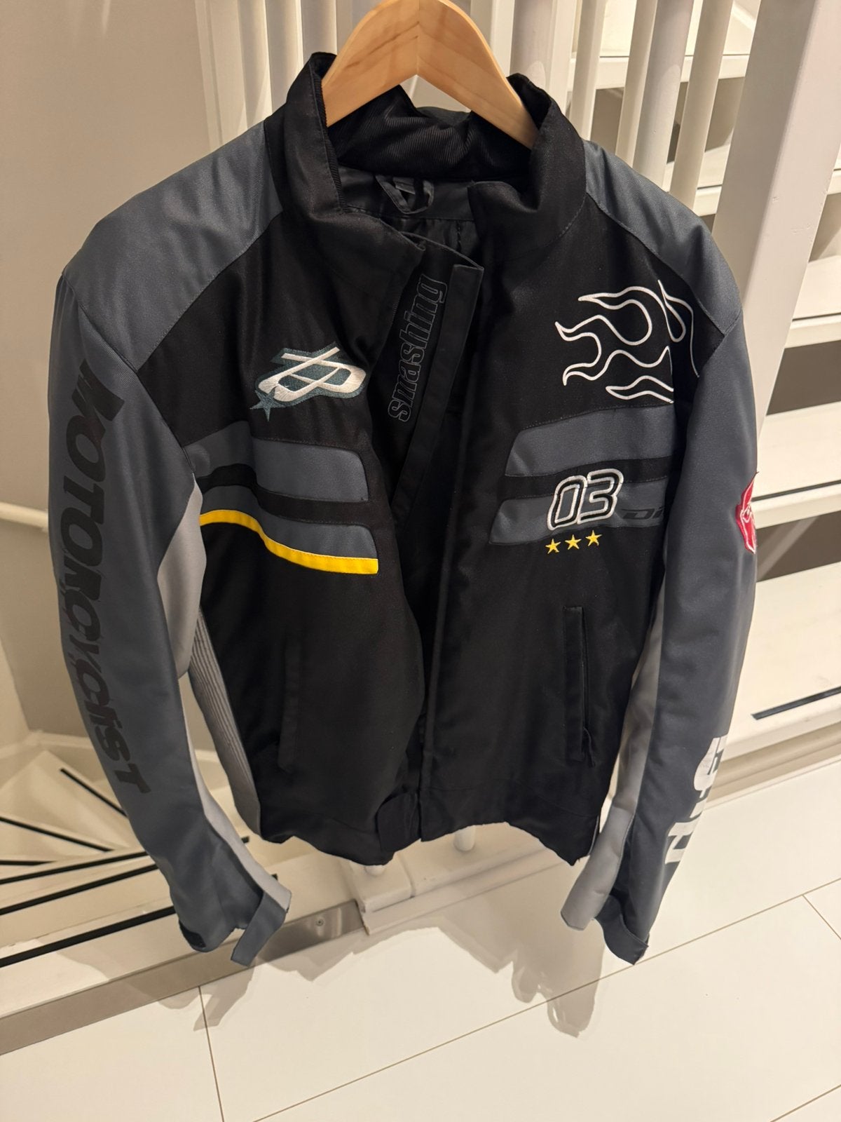 Difi motorjas Bullet blouson maat L met diverse bescherming, Motoren, Ophalen of Verzenden, Tweedehands, Dames, Jas | textiel