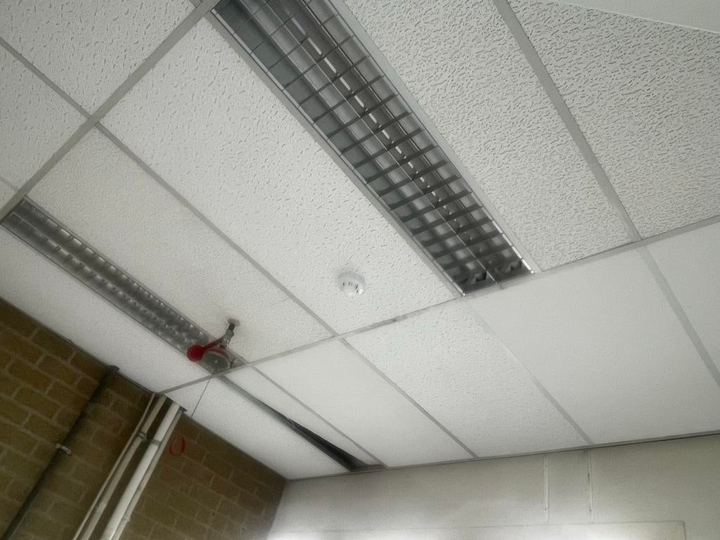 Systeemplafond platen 120x60 met en zonder inbouwkasten, Doe-het-zelf en Verbouw, Platen en Panelen, Ophalen, Gebruikt