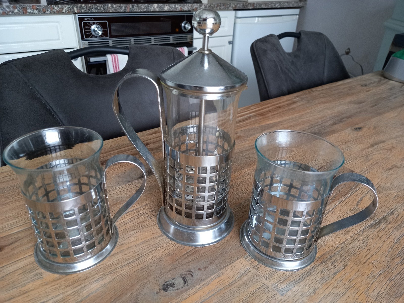 Een mooie cafetiere met, Ophalen of Verzenden