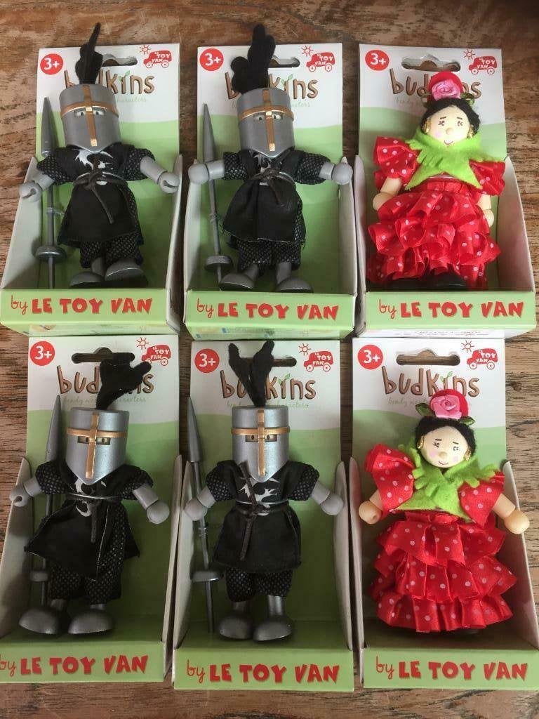Flamenco danseresje , BUDKIN toy's, NIEUW, Ophalen of Verzenden, Nieuw, Poppenhuis