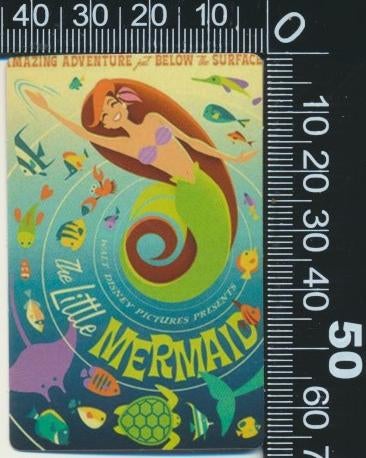 Sticker: The little mermaid (2), Ophalen of Verzenden, Zo goed als nieuw, Strip of Tekenfilm