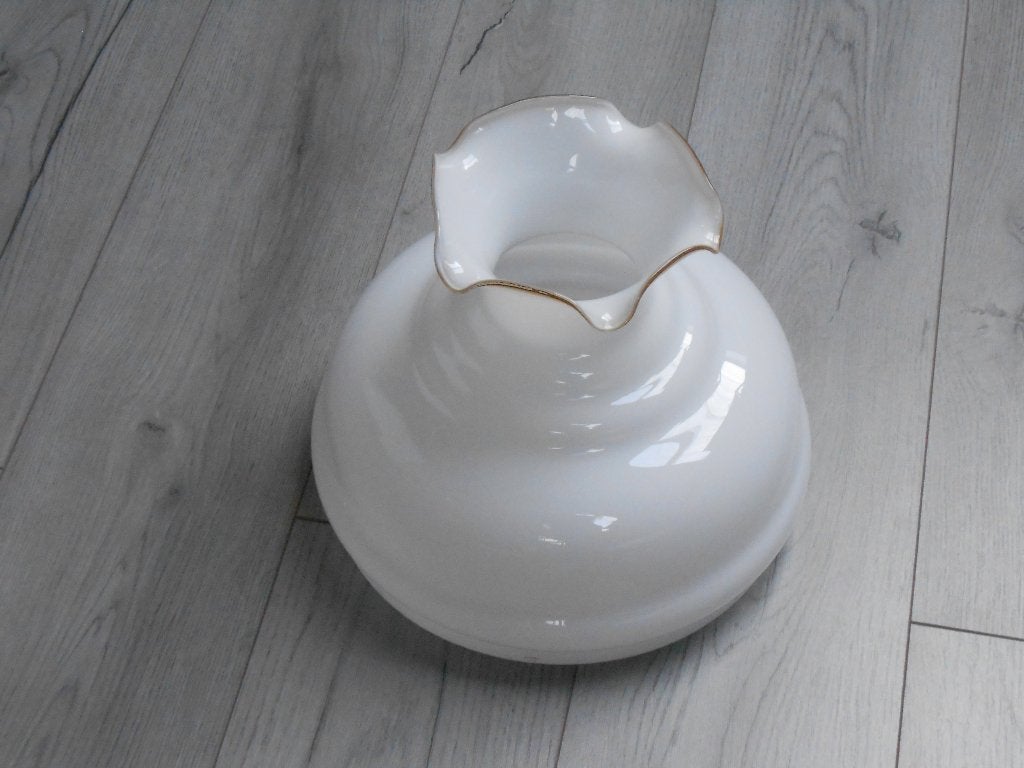 Kelk voor olielamp /lampglas / olielampglas / lampenglas, Antiek en Kunst, Antiek | Lampen, Ophalen
