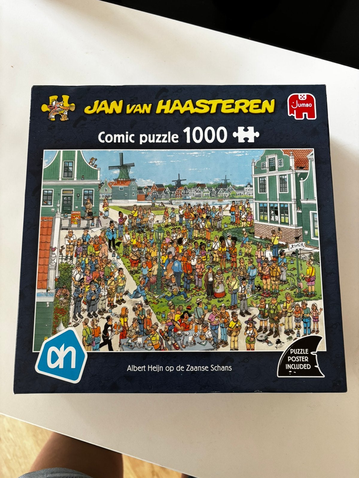 Puzzel AH Jan van Haasteren, Ophalen of Verzenden, 500 t/m 1500 stukjes, Zo goed als nieuw