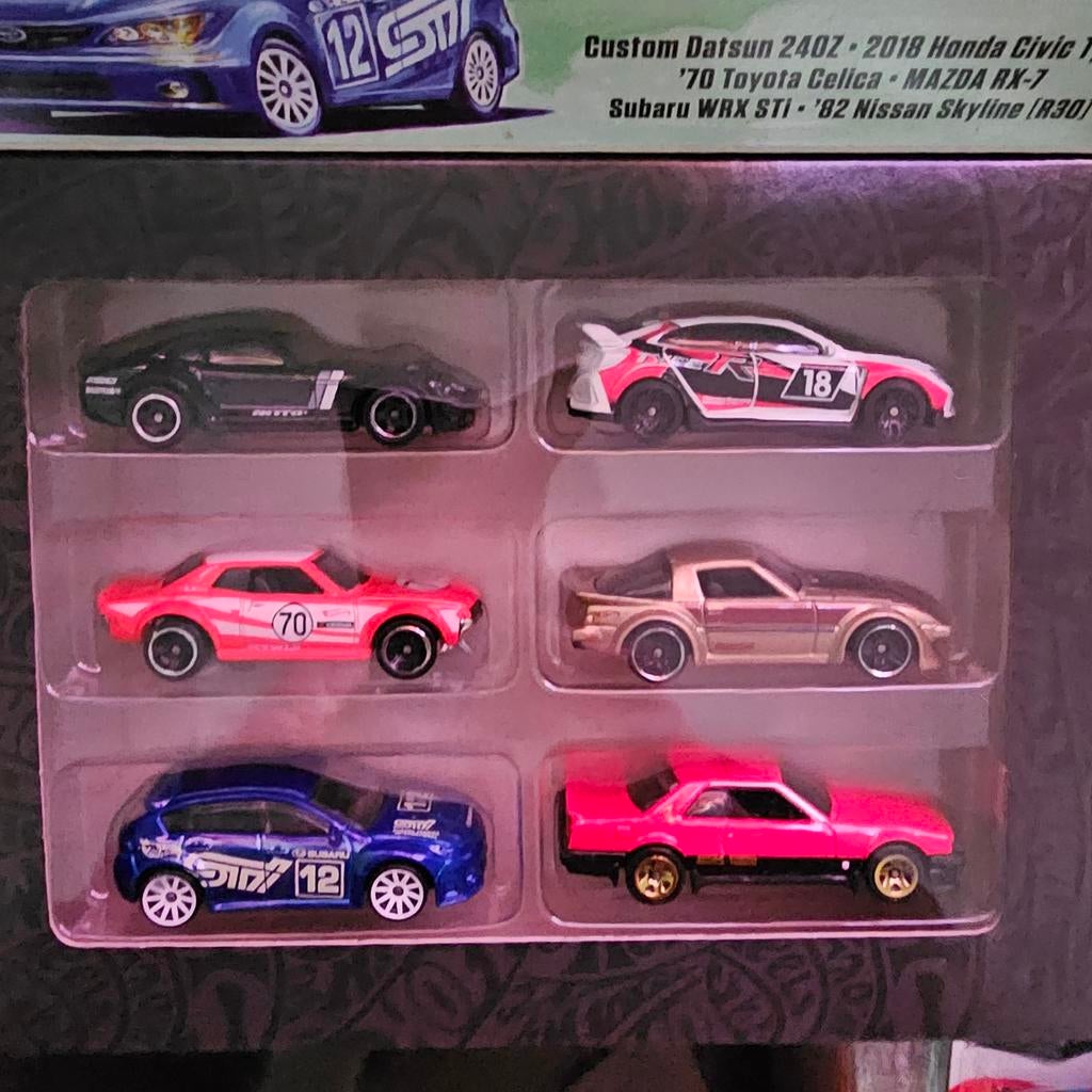 Hot Wheels Japan Historics 3 - Complete Set (6 auto's), Nieuw, Ophalen of Verzenden, Mattel Europa B.V., Gondel 1, 1186 MJ Amstelveen, Nederland
