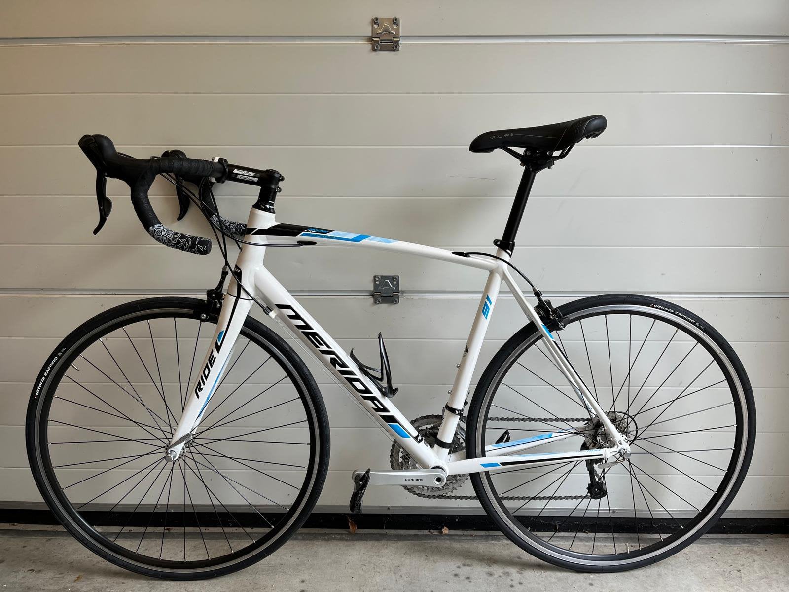 MERIDA racefiets maat M/L (54), 28 inch, Gebruikt, Velgrem, Aluminium