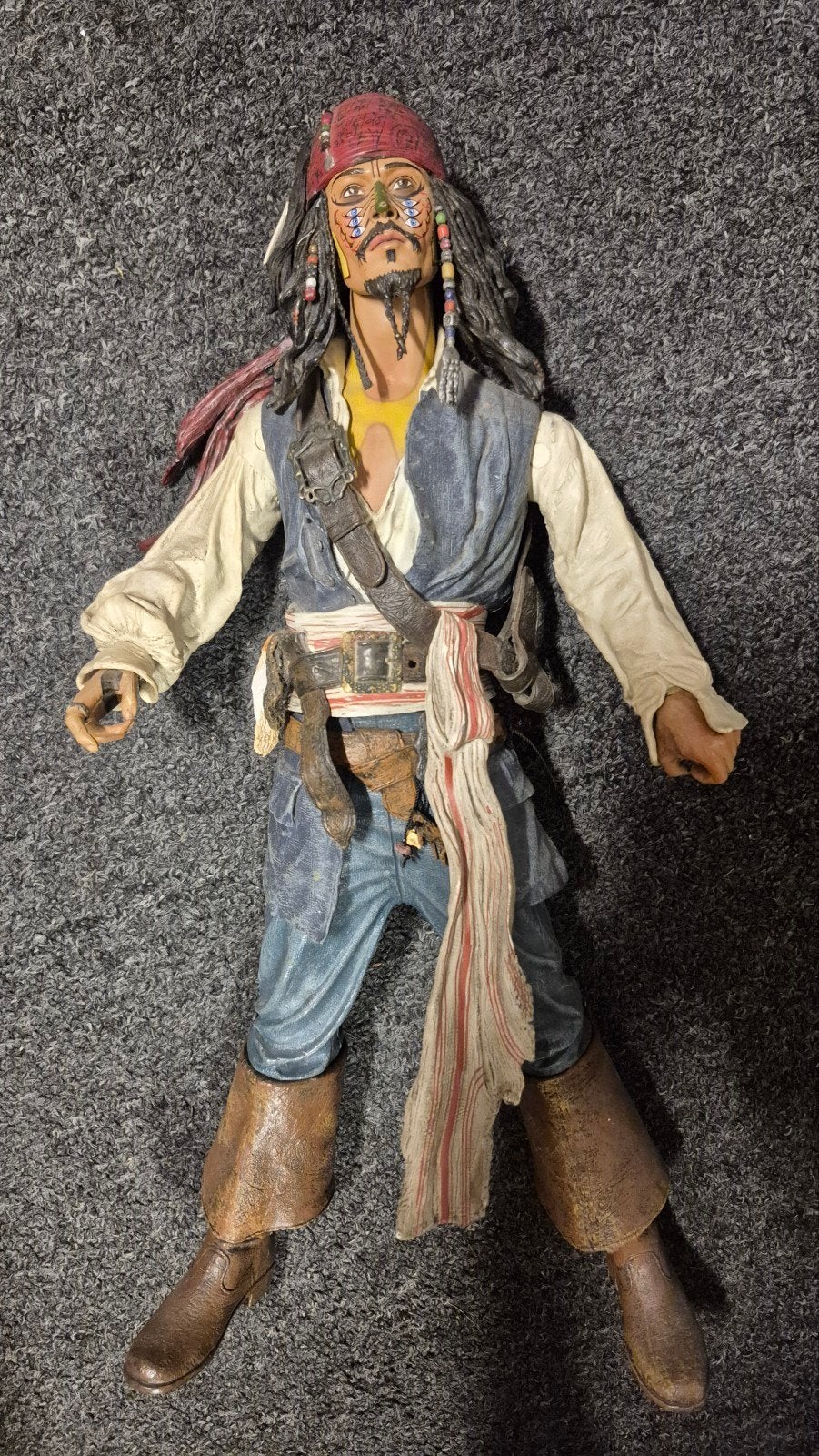 Jack Sparrow actiefiguur -Neca- Pirates of the Caribbean, Ophalen of Verzenden, Gebruikt