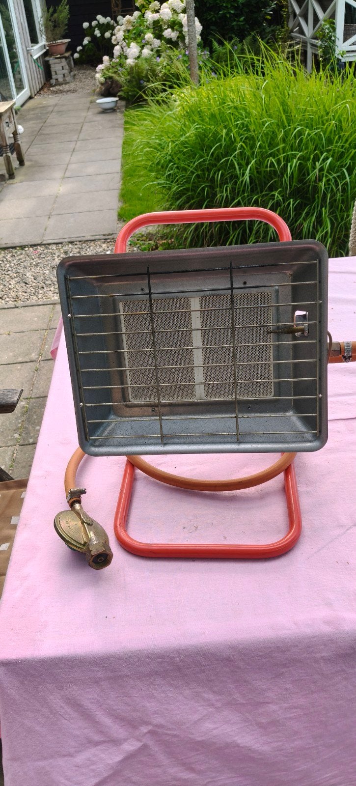 Heidersdorfer Infraroodstraler 4.3 kW Gaskachel, Ophalen, Gebruikt, Gas, Vrijstaand