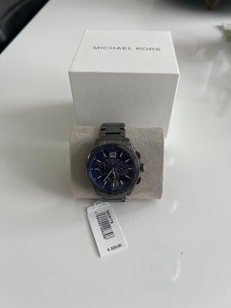 Michael Kors MK9178 Herenhorloge - Nieuw in Doos, Sieraden, Tassen en Uiterlijk, Horloges | Heren, Overige merken, Staal, Polshorloge