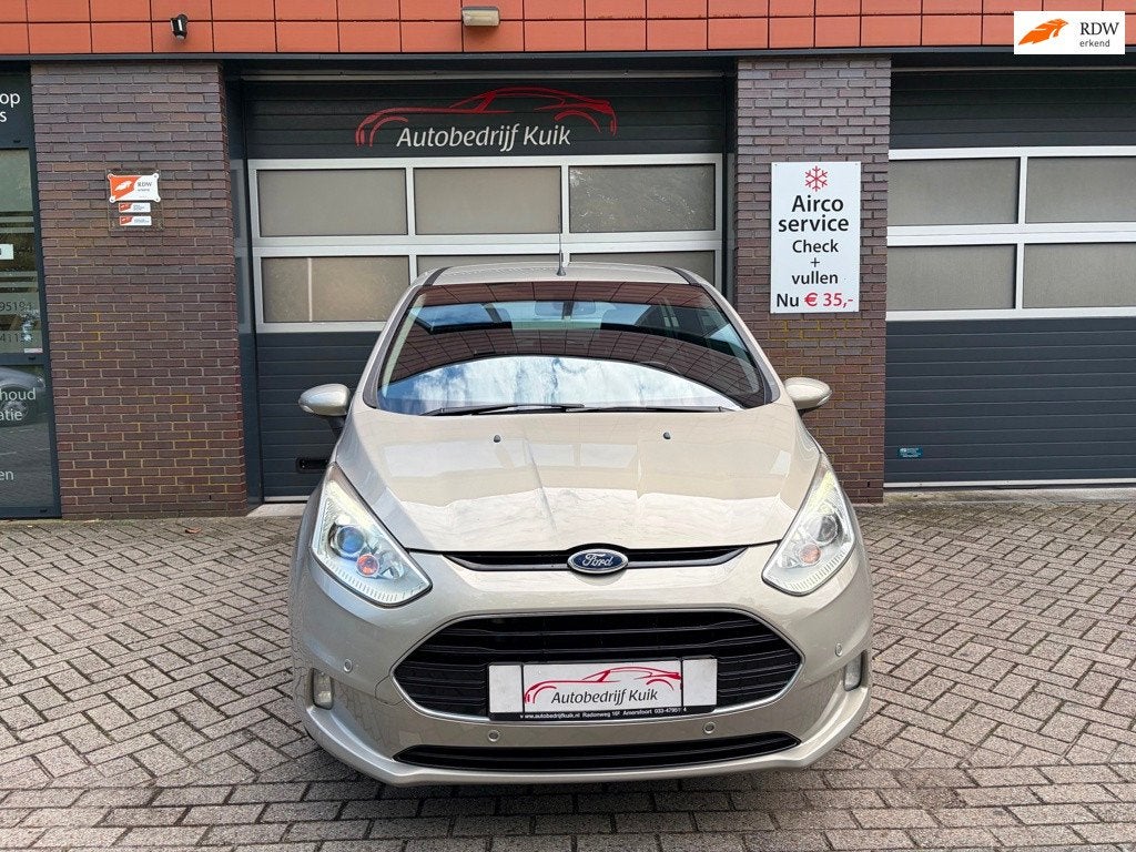 Ford B-Max 1.6 TI-VCT Titanium vol automaat unieke km stand, Auto's, Stof, Gebruikt, 4 cilinders, B-Max