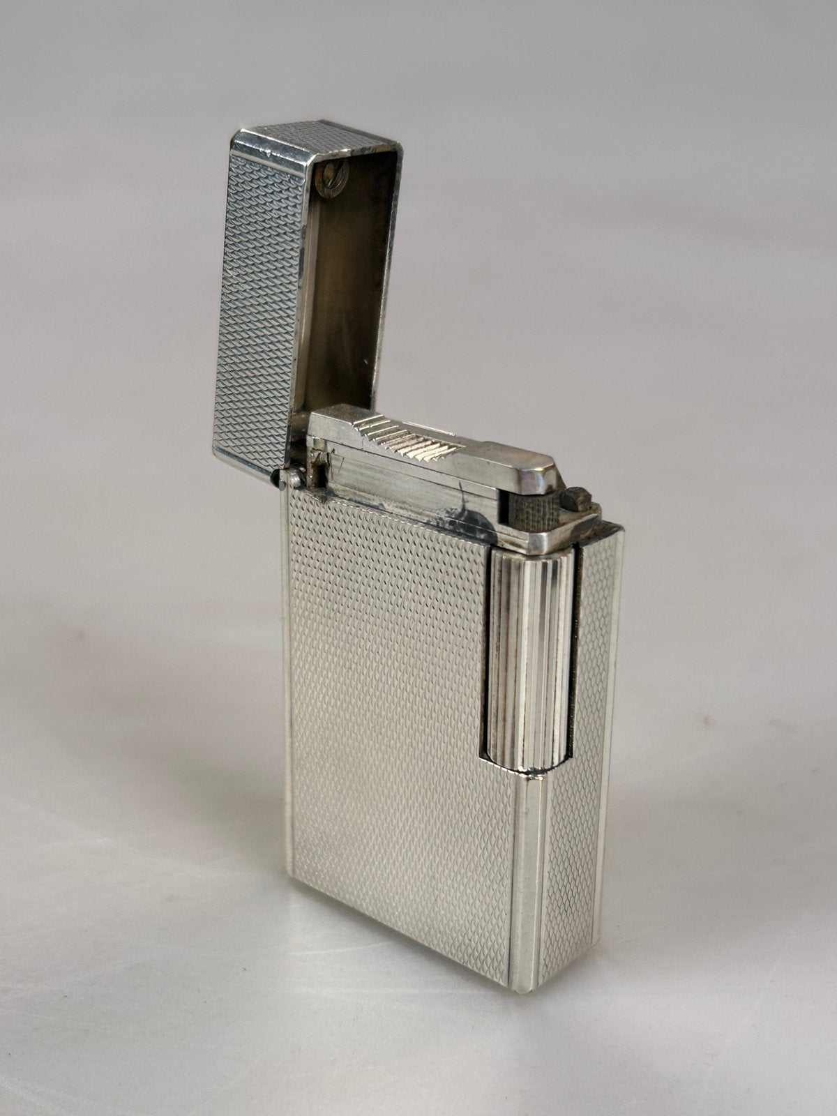 Zeldzame Vintage S.T. Dupont Ligne 1 Large Pijpaansteker, Verzenden, Zo goed als nieuw, Aansteker