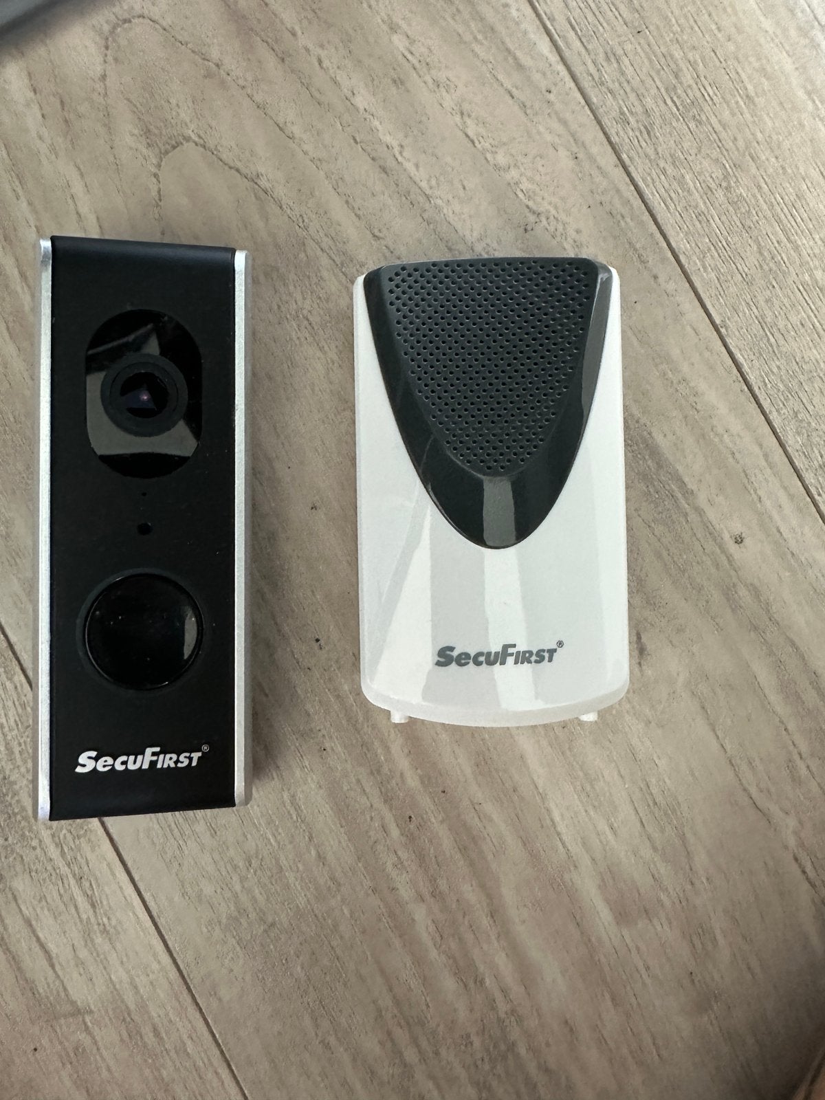 Secufirst videodeurbel DID701BB, Ophalen of Verzenden, Bewegingsdetectiesensor, Gebruikt, Draadloos