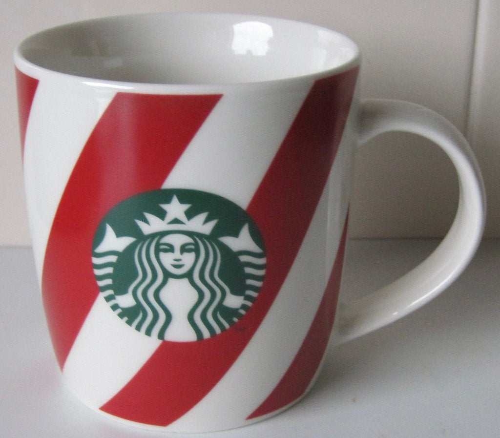 beker van Starbucks - puntgaaf, Huis en Inrichting, Keuken | Servies, Ophalen of Verzenden, Zo goed als nieuw, Overige stijlen
