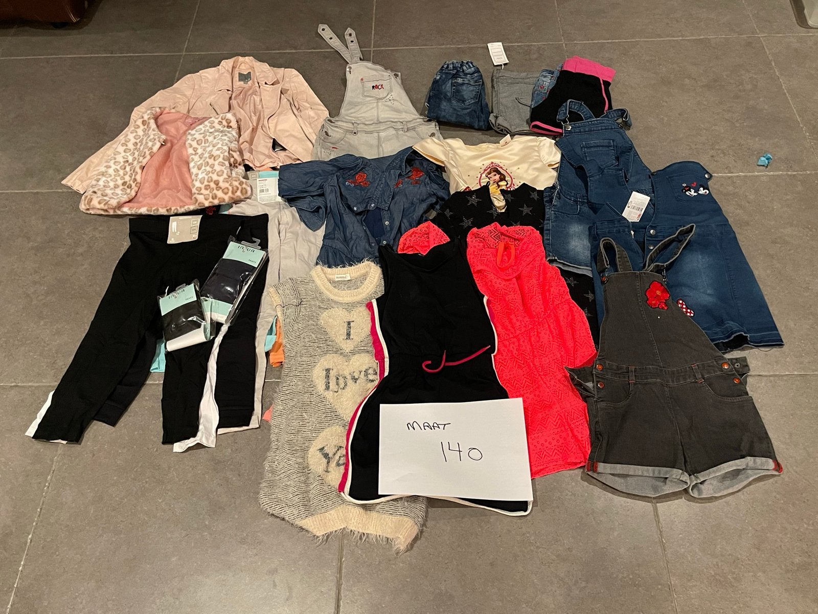 Meisjes Kleding Partij - Diverse Maten (140 t/m 170), Ophalen, Gebruikt, Meisje