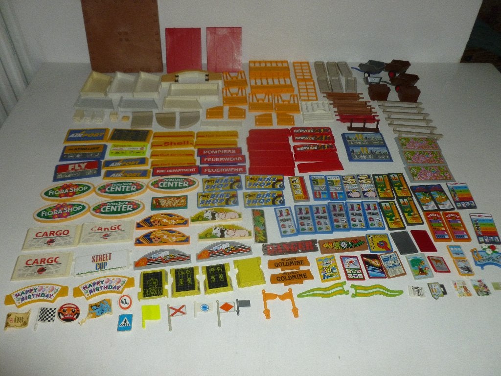 Playmobil Onderdelen 4190+Borden Prijs Per Stuk Vanaf, Gebruikt, Gebouw, Losse onderdelen, Ophalen of Verzenden