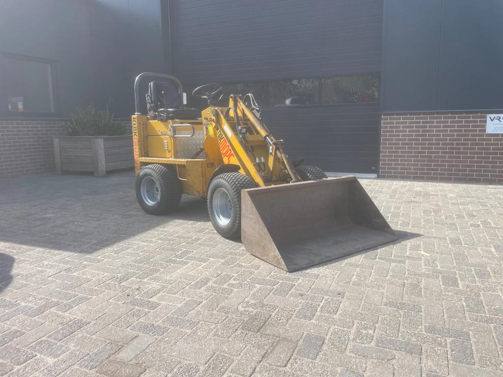 Knikmops 90 - minishovel mini loader - Giant Weidemann Schaf, Wiellader of Shovel