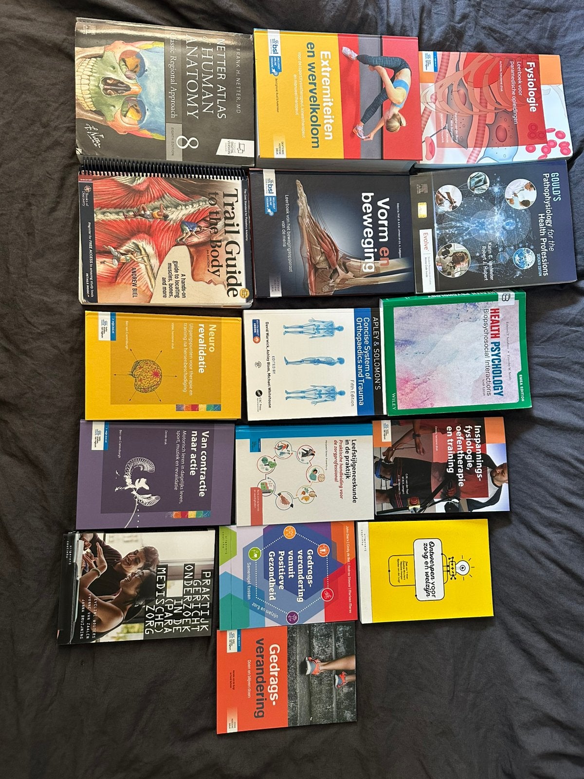 Fysiotherapie boeken leerjaar 1&2 - 2026/2027., Boeken, Ophalen of Verzenden, Zo goed als nieuw