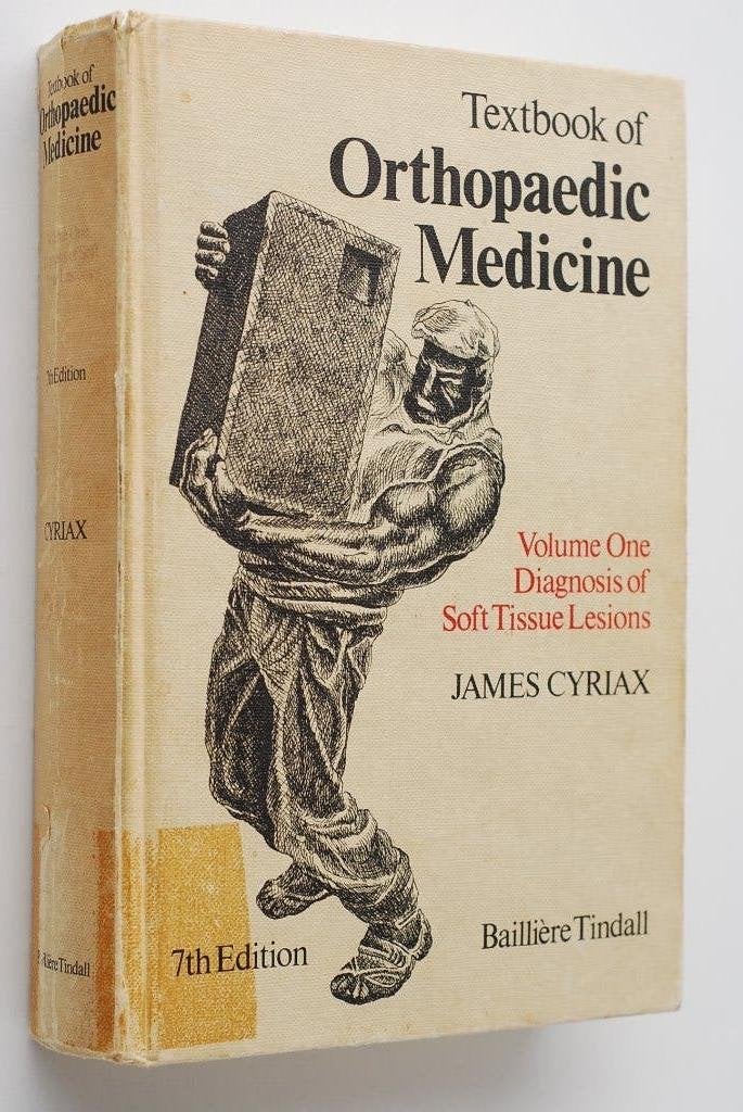 Textbook of Orthopaedic Medicine - James Cyriax 1979, Gelezen, Verzenden, WO, James Cyriax
