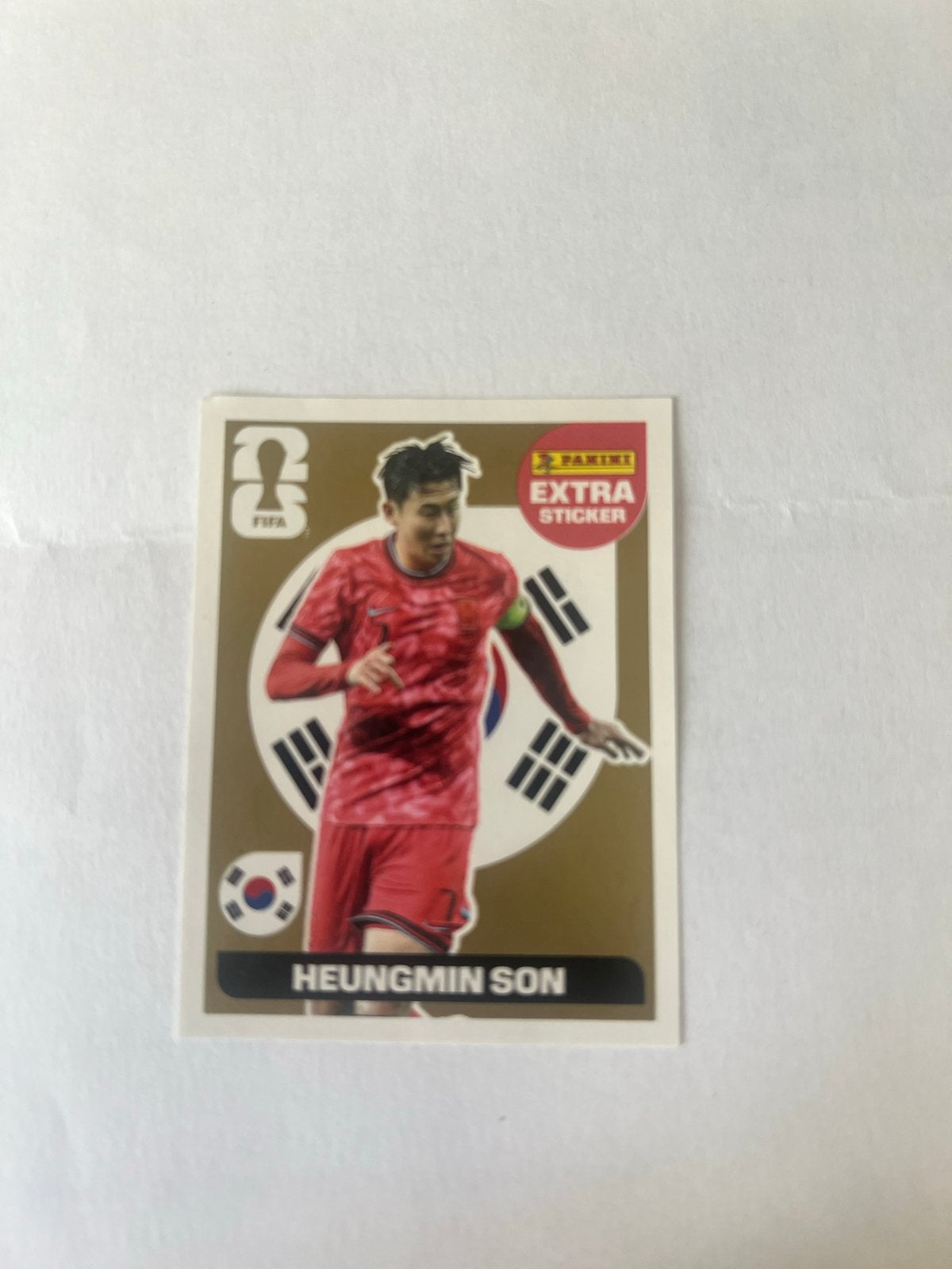 Panini FIFA World Cup 2026 Extra Sticker Heung-Min Son, Verzamelen, Stickers, Ophalen of Verzenden, Zo goed als nieuw, Sport