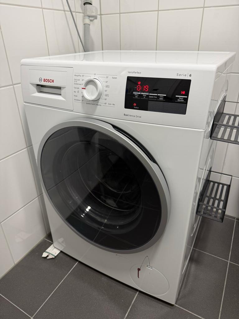 Bosch VarioPerfect Serie 6 Wasmachine - 7kg, 1400T, Witgoed en Apparatuur, Wasmachines, Ophalen, Refurbished, Voorlader, 85 tot 90 cm