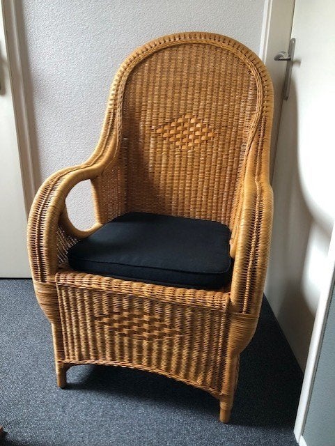 rotan stoel, Ophalen, Gebruikt, Overige kleuren, Riet of Rotan