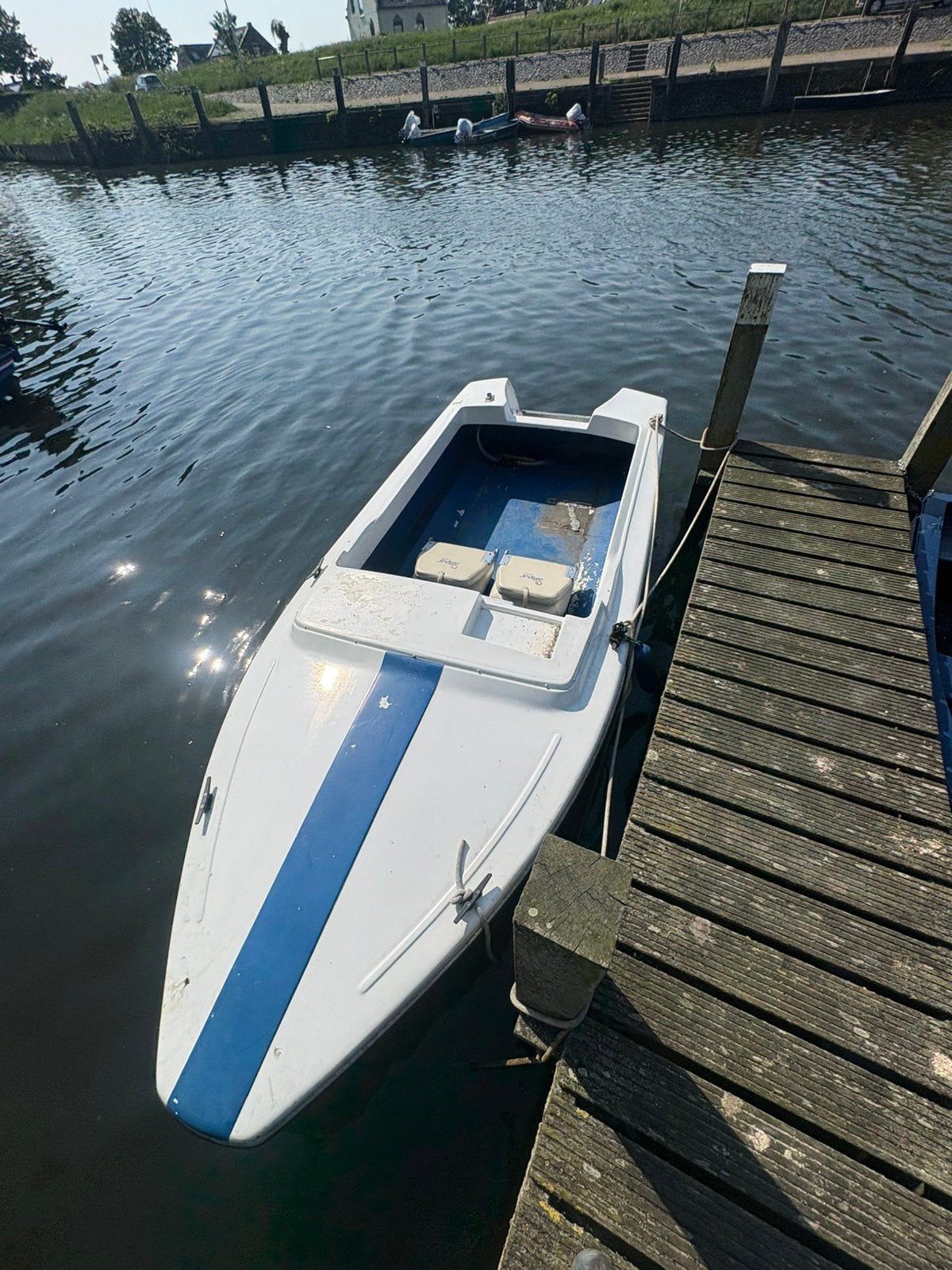 Speedboot voor onderdelen, Watersport en Boten, Bootonderdelen, Ophalen, Gebruikt, Motor en Techniek, Motorboot
