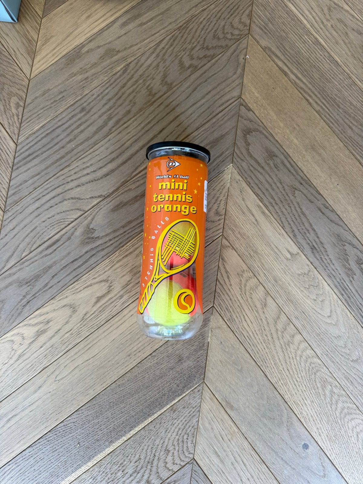 Nieuwe Dunlop Tennis Oranje Ballen (3 stuks), Ballen, L00, Nieuw, Ophalen of Verzenden