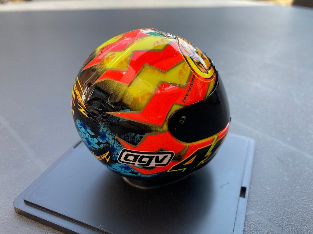 ✅ Valentino Rossi 1:5 helm 2001 Honda NSR500 500cc, Verzamelen, Automerken, Motoren en Formule 1, Ophalen of Verzenden, Nieuw