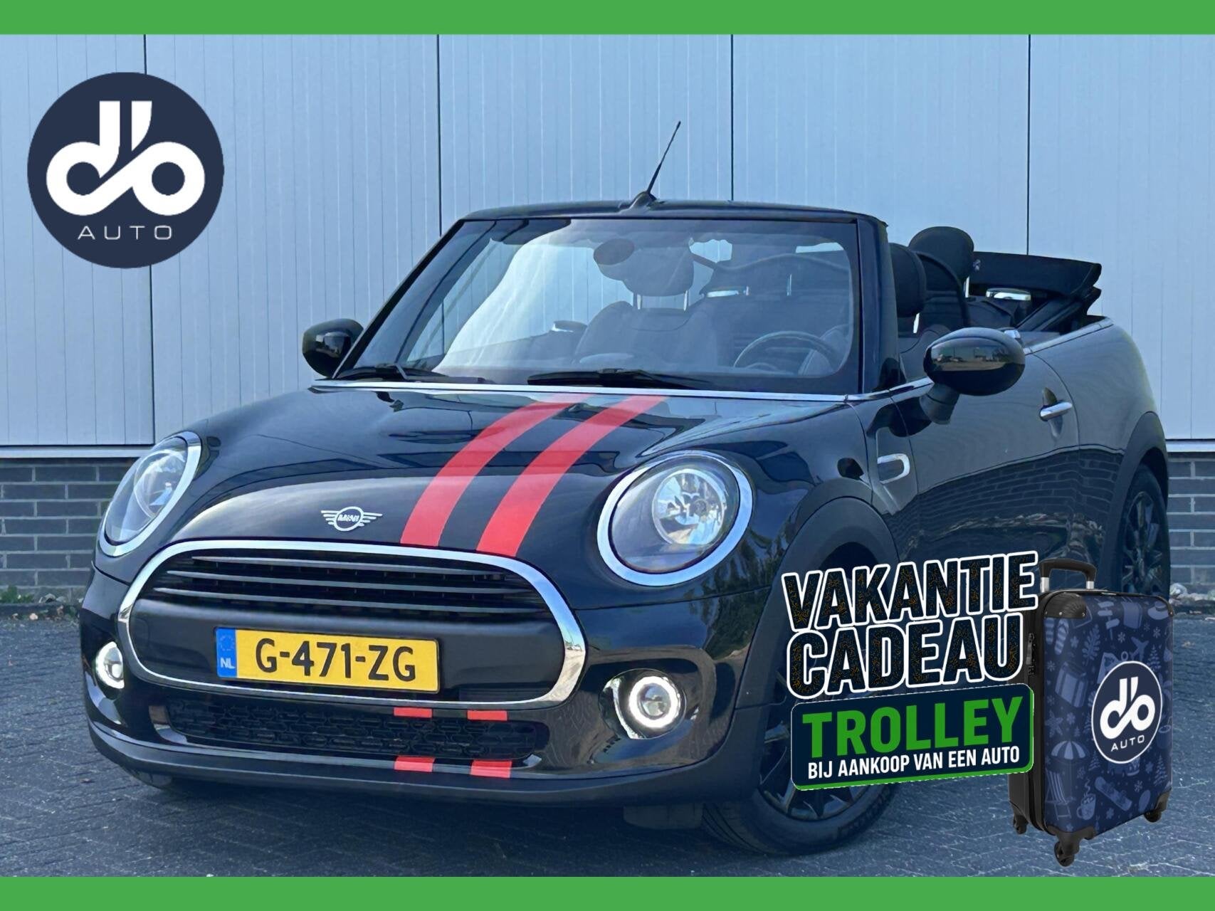Mini Cabrio 1.5 One Pepper ORG NL + NAP I NAVI + PDC + SPORT, Auto's, Voorwielaandrijving, Gebruikt, Cabriolet, 4 stoelen