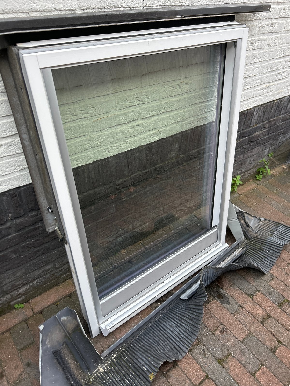 Gebruikt Velux dakraam, Ophalen, Gevelraam of Ruit, Gebruikt, 80 tot 120 cm